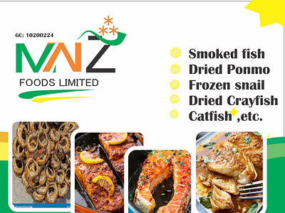 food advertisement flier graphic design logo