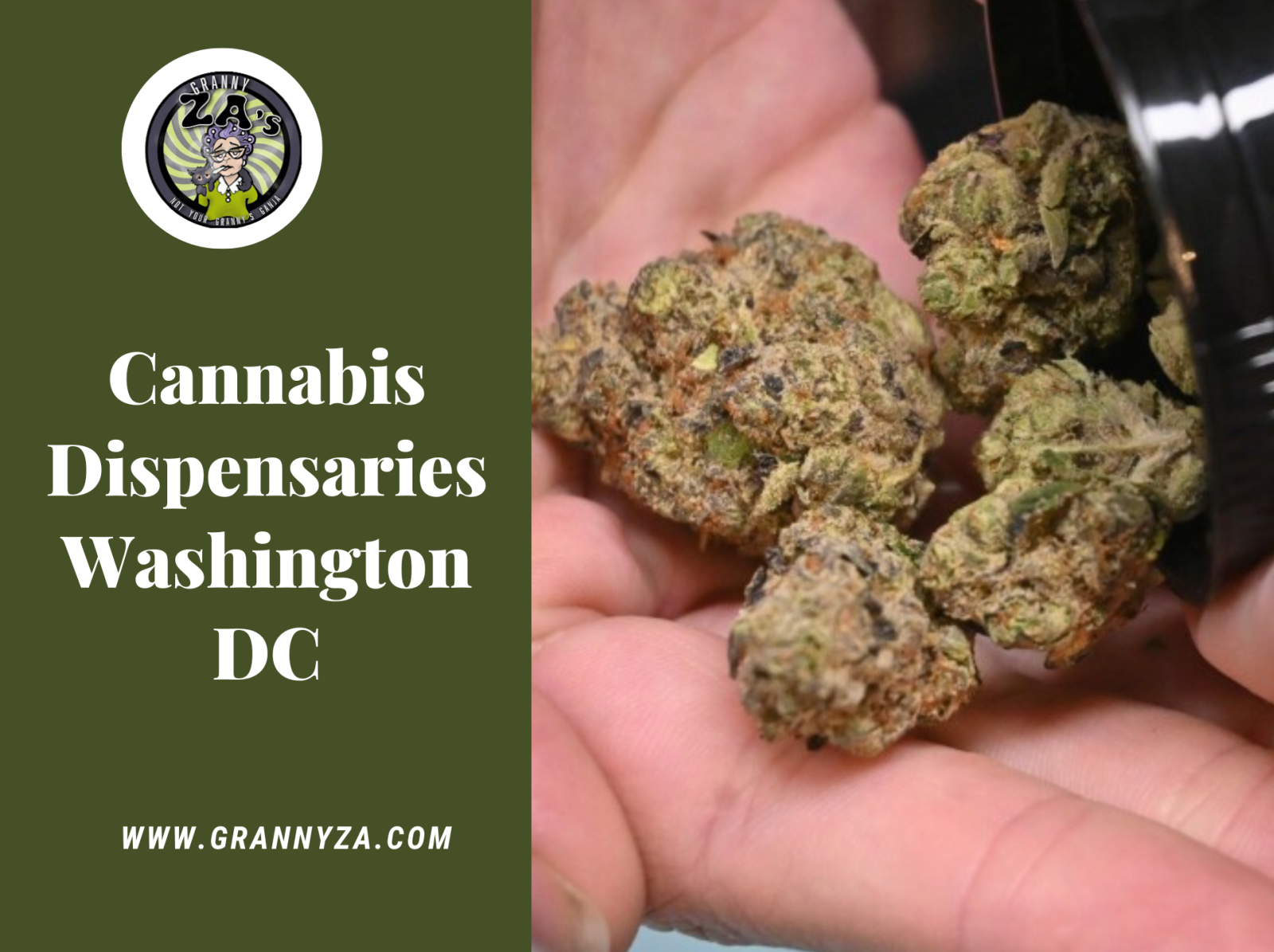 Cannabis Dispensaries in Washington DC Granny Za by Granny Za's on