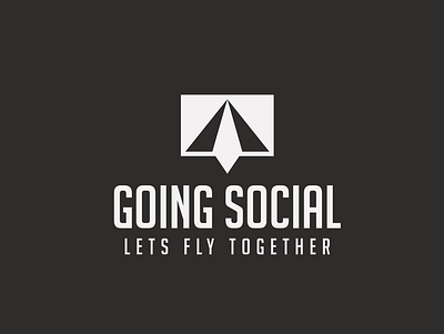 Going Social logo design branding graphic design logo