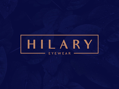 Hilary Eyewear branding eyewear logo logodesign logos logotype packaging packagingdesign