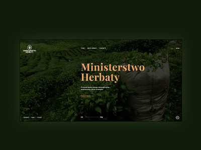 Ministerstwo Herbaty branding design logo package packaging tea web design website
