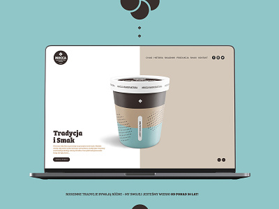 Mocca Manufaktura branding design ice cream icecream packaging packagingdesign web design