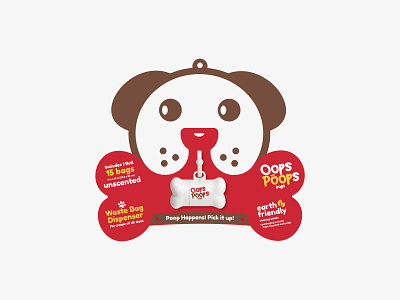 Oops Poops Bags brand design branding design dogs illustration logo logodesign package design packaging packaging design poop webdesign