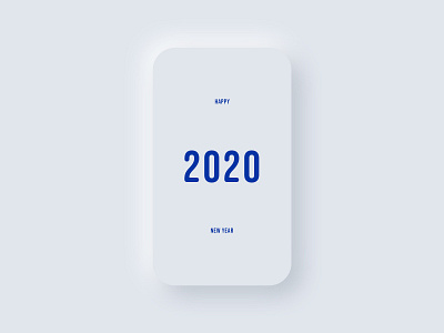 2020 2020 2020trend app app design flat minimalist neumorphism newyear trends ui uidesign uiuxdesign