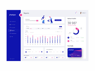 tachyon admin design admin panel bitcoin blockchain branding crypto crypto exchange cryptocurrency dashboad dashboard design dashboard ui logo ui design uidesign webdesign