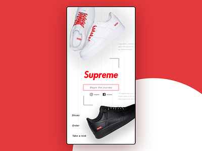 Air Force x Supreme Daily Ui