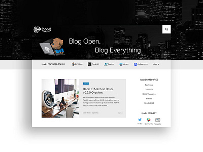 Blog Design for Dell's Open Source Initiative