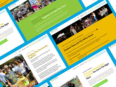 Curefest Landing Page Design