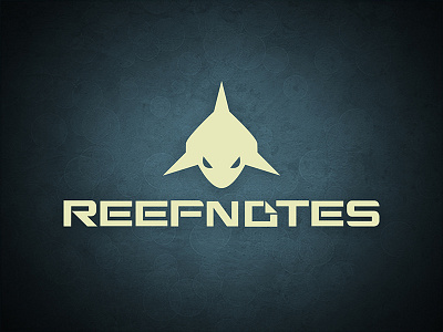 ReefNotes logo shark
