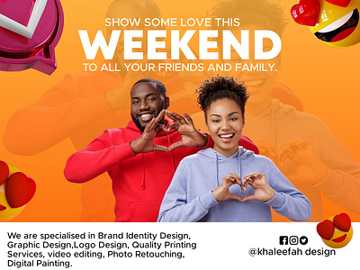 WEEKEND design flyer explorepage graphic design weekend