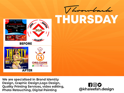 Throwback branding design flyer explorepage graphic design throwback