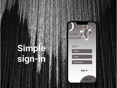 Sign in app app design design graphic design illustration ui ux