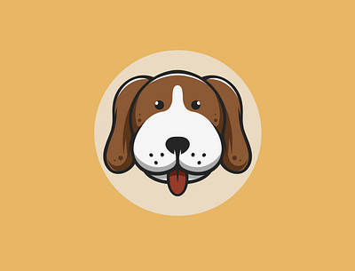 Puppy dog graphic design icon puppy