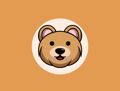 I am cute bear animal branding character cute design graphic design icon illustration kawaii landingpage logo mascot website