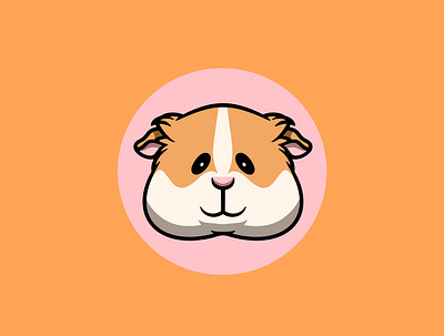 I am Cute Hamster animal animation branding cute design funny graphic design happy kawaii logo smille ui