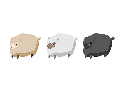 Sheep Graphic animal clean cute design designer farm graphic illustration logo sheep simple