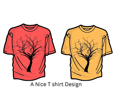 Tree T Shirt Design adobe adobe7.0 branding canva design graphic design logo