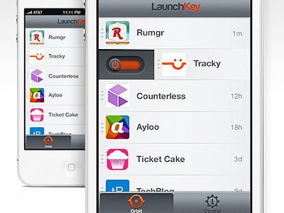 LaunchKey - Orbit preview (iOS)