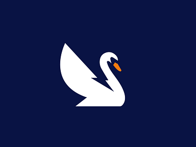 electric swan by Badr on Dribbble