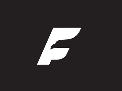 F for falcon by Brand By Badr on Dribbble