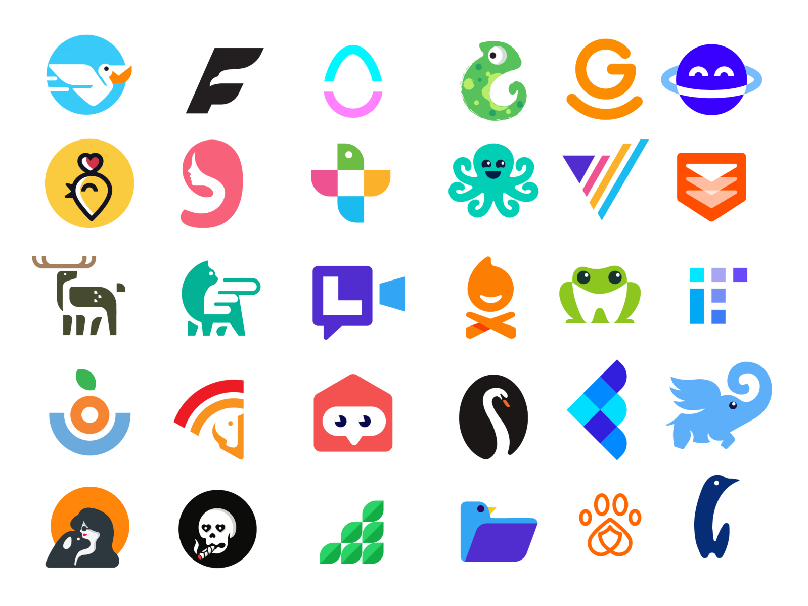 2020 LOGOS by Badr errouichaq on Dribbble