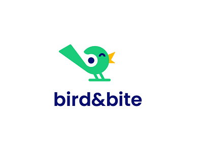 bird & bite beat bird bite brand identity branding clever creative design entertainment headphone logo minimal music negativespace simple