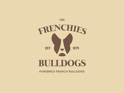 french bulldog animal clever creative design dog eiffel tower french logo minimal negative space negativespace paris pet simple