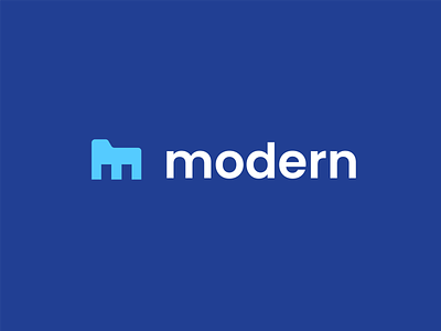 modern - first proposal clever creative design desktop digital file logo managment minimal modern monogram paper simple softwar technology