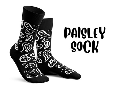 Paisley Sock