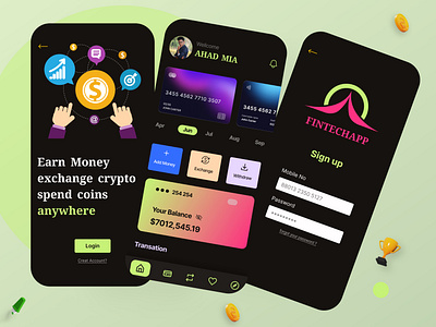 FINTECHAPP Ui Design
