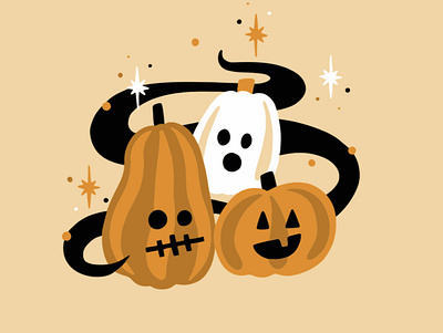 Halloween art branding design graphic design illustration logo ui vector