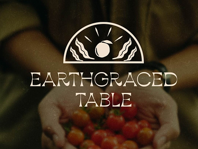 Earthgraced Table Brunch Brand Identity brand identity branding brunch coffee shop compostable eco conscious environmentally friendly graphic design identity design logo logo design small business small business branding
