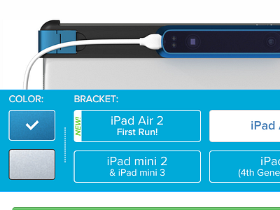 Structure Sensor store configurator thing structuresensor