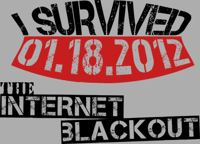 I Survived The Internet Blackout blackout pipa sopa