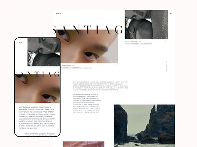 NOVA — Style Frames // 005 branding design figma flat minimal mobile product design ui ui design user interface design ux web design website