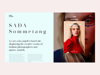 SADA Sommetang — Style Frames // 002 clean ui daily challenge daily ui challenge design fashion figma flat interface design ui uiux user interface design ux web web design