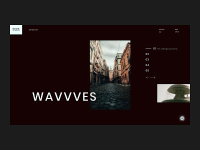 SADA STUDIO — Wavvves // 012 daily ui fashion figma inspiration interfacedesign layout design photography product design sans serif serif serif font studio typography uiux user interface design web design web designer