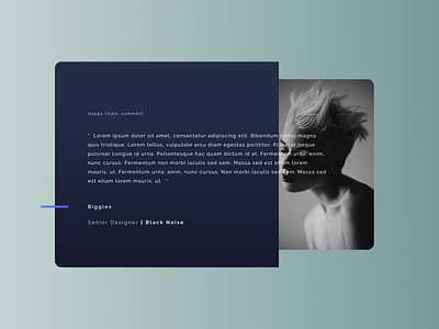 Daily UI Challenge 39 - Testimonial