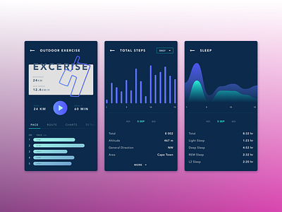 Daily UI Challenge 41 - Workout Tracker