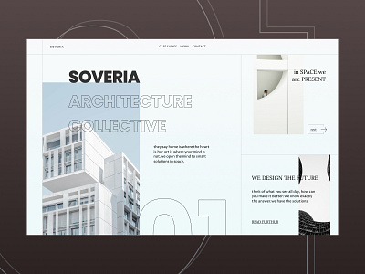 SOVERIA. agency collection daily challenge daily ui challenge dailyui design ui uiux user interface design ux web design