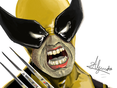 Wolverine illustration