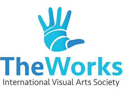 The Works International Visual Arts Society Rebrand branding design graphic design logo rebrand