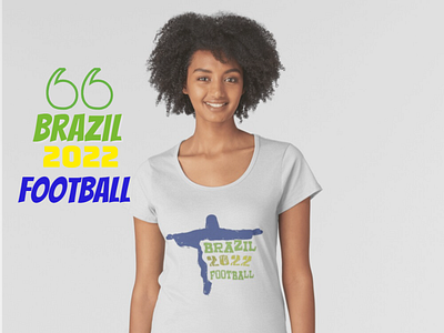 BRAZIL 2022 FOOTBALL 3d animation app art branding brazil design graphic design illustration illustrator logo logo design minimal motion graphics typography ui ux vector web website