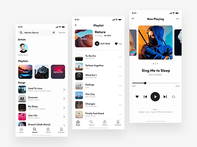 Music Player - UI Mobile App 🎵🤘
