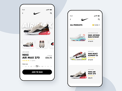 Nike Store 👟- Mobile App Concept