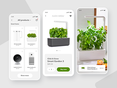SmartShop📱- Mobile App Store 2d app app design application concept design ecommerce ios minimal minimalism mobile phone app shop smarthome store ui ui design uiux ux
