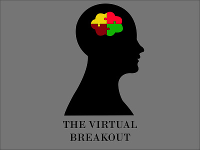 The Virtual Breakout branding design graphic design logo