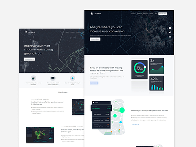 Location Analytics Website Design