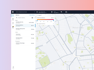 Locale.ai Light Mode Location Analytics Console