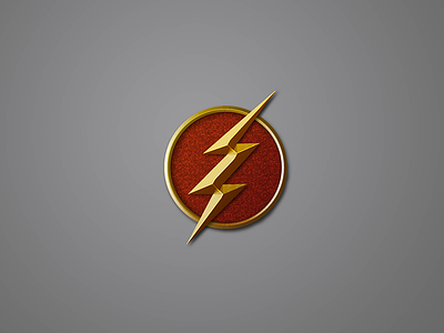 The Flash Badge comics flash